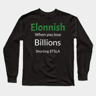 Elon Musk Long Sleeve T-Shirt